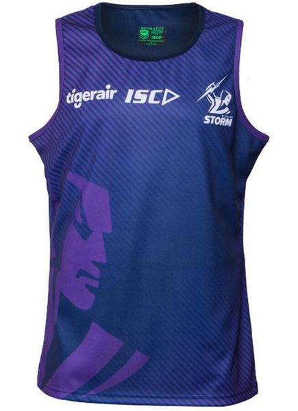 

2020 melbourne storm jersey singlet size s-m-lxxl-3xl, Black;yellow
