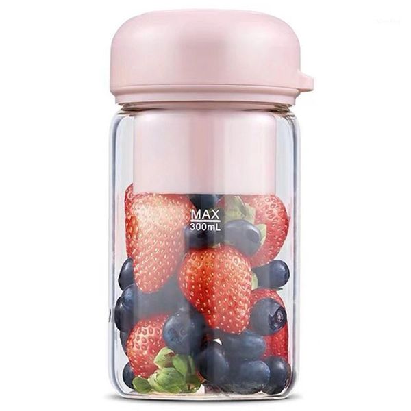 

juicers 300ml usb mini mixer juicer portable fruit meat grinder juice machine multi-function small juicer1