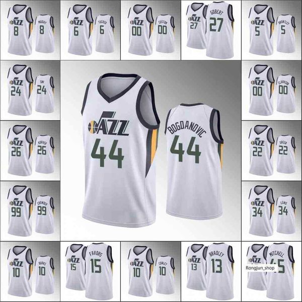 

75th anniversary diamond basketball jerseys 2021/22 printed men donovan mitchell rudy gobert bojan bogdanovic jor dan clarkson association, Black;red