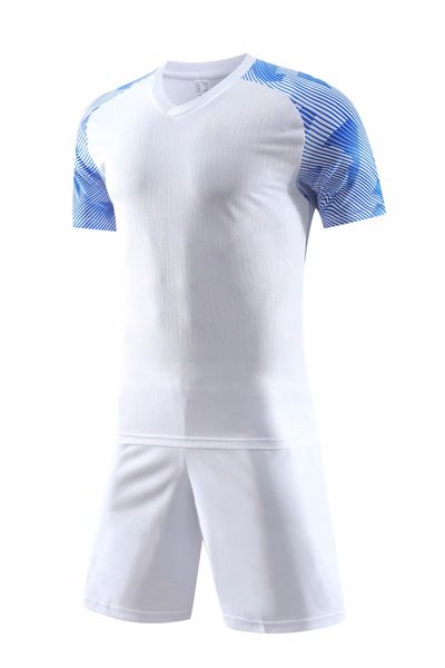 

hight quality soccer jersey breathable football shirt men soccer kits white and blue maillot de foot 003, Black;yellow