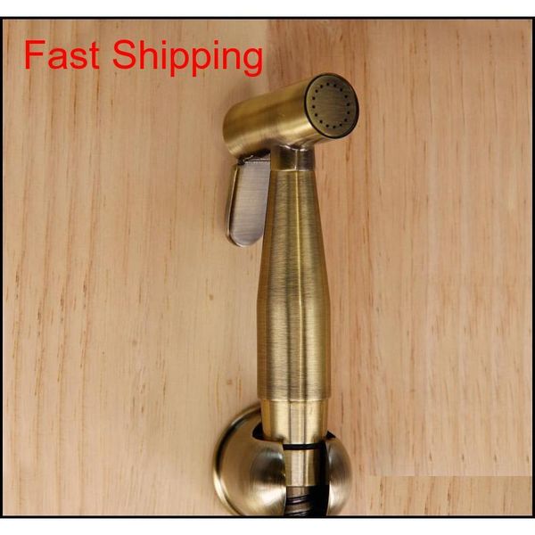 

antique barss color hand held bidet sprayer shower toilet shattaf kits with 1.5m hose and zinc alloy wal qyliyd bde_luck