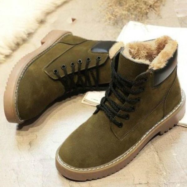 

зимняя обувь женщина ботильоны меха плюшевые узелок boots женский черный снег botas feminina дамы плоские туфли теплый botas mujer 35-40, Black