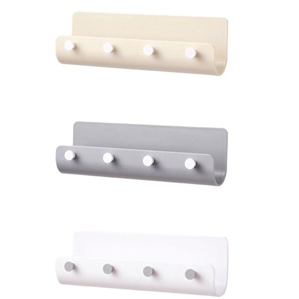 

hook u образный цвет настенная простые крючки mixed многоцелевой ключ для хранения 3шт 4 sqcnpf home003