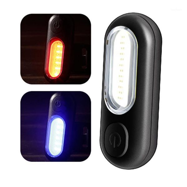 

bike lights led tail light usb rechargeable powerful bicycle rear lamp accessories mtb cycling dualcolors1