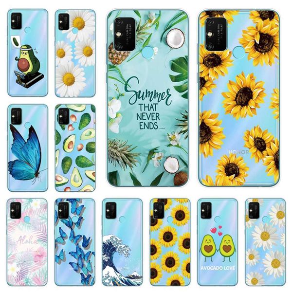 

qahuawei honor 9a case, 6.3-inch transparent tpu case, honor 9a moa-lx9nlk