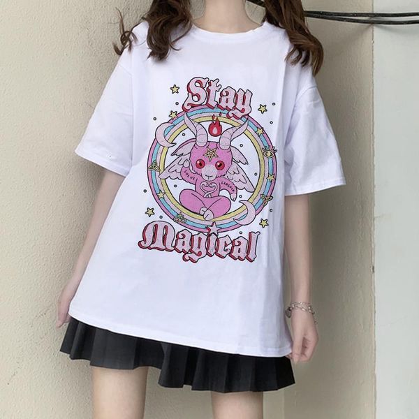 

sailor moon kawaii t shirt 2021 cat harajuku female ulzzang t shirt korean graphics cartoon t shirt short sleeve female, White