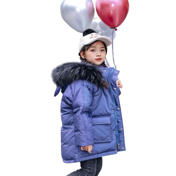 

baby girl boutique clothes duck down parka raccoon fur trim for hood