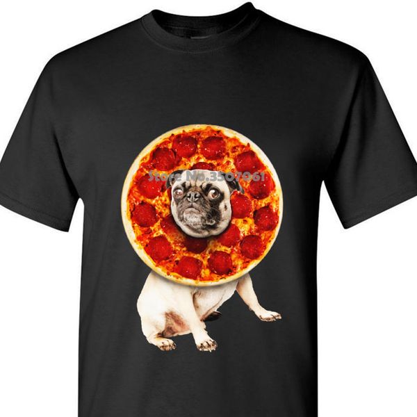 

lost gods pepperoni pizza pug mens graphic t shirt 100% cotton for man shirts coat clothes sport hooded sweatshirt hoodie