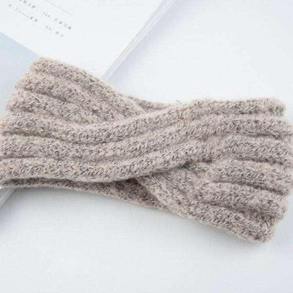 

yoga hair bands bows elastic hairbands knitted winter ear warm head wrap wide accessories headband for women indoor fitness headwrap1