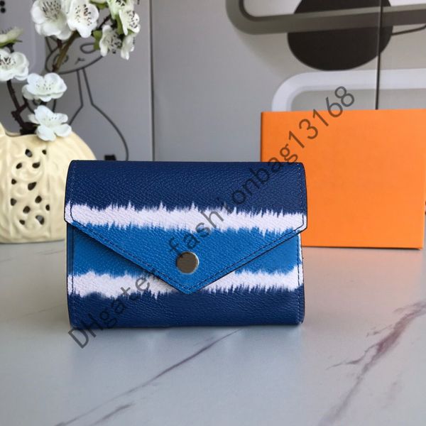 

69112 luxury designer wallet womens short wallets fold card holder passport holders women long folded purse p pouch qwert, Red;black