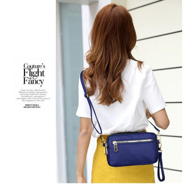 

shoulder bags fashion women solid color bags, lightweight simple zipper handbag purse wallet bag 2021