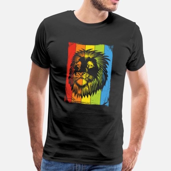 

rainbow lion distressed style designers graphic t shirt classic lovely casual tracksuit hoodie sweatshirt