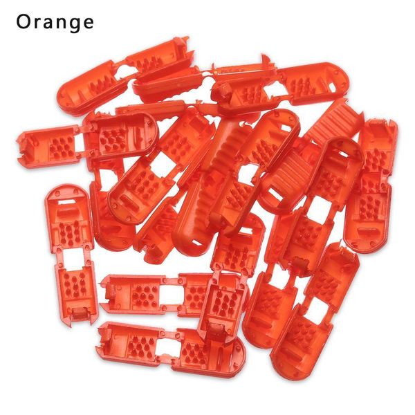 

20 pcs mixed colors plastic cord ends clip zipper puller paracord cord tether tip lock for backpack bag zipper puller diy q bbyigm