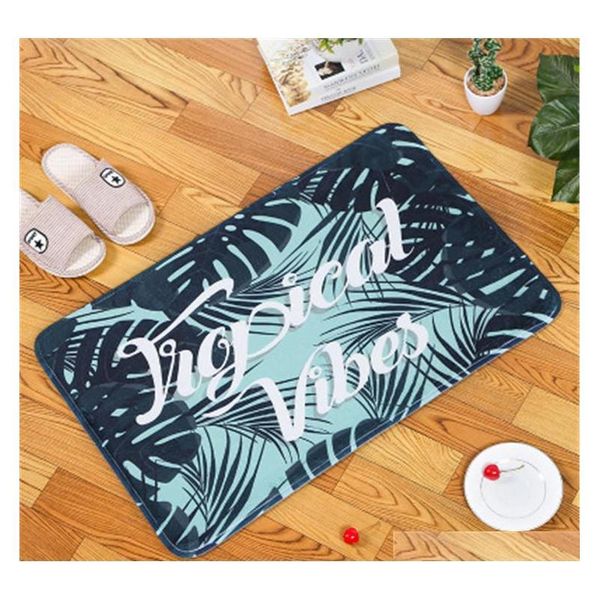 

anti-slip kitchen carpet bedroom doormat bathroom living room soft rugs non slip bath mat toilet carpet set home decor qylaik wphome