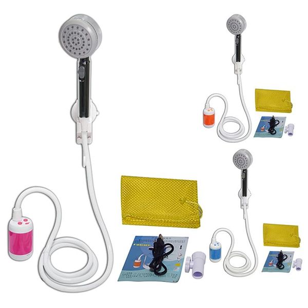 

car washer shower set electric pump outdoor camping travel hiking pet