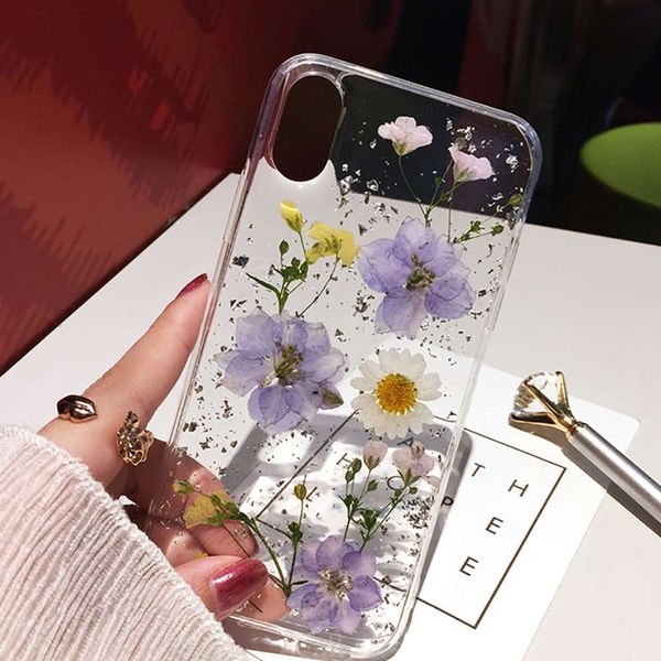 

transparent case, silicone protective case, dry flower, sier aluminum, suitable for vip 12, 11 pro, max, xs, max, xr, x, 6, 6s, 7, 8vfe1