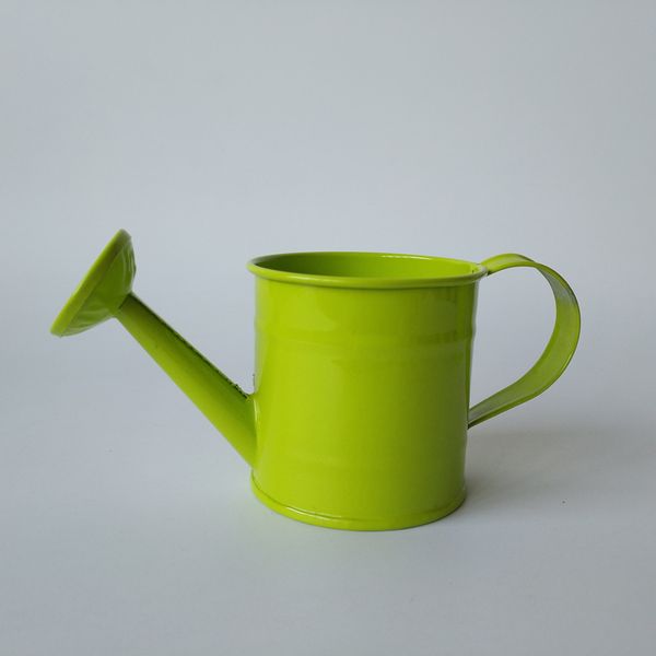 

d6.5xh6.5cm декоративные лейки металлические лейки партия фавор держатель box easter egg горшок зеленый