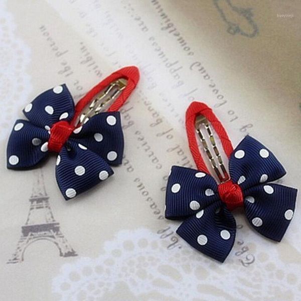 

hair accessories bowknot ribbon clips baby girls hairpins lovely point flower colors1, Slivery;white