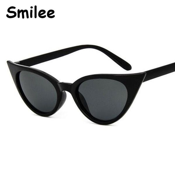 

sunglasses cat eye women drop glasses plastic frame eyewear, White;black