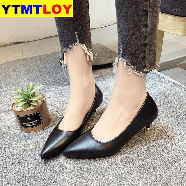 

women shoes red pointed toe pumps patent leather dress shoes high heels boat wedding zapatos mujer1, Black
