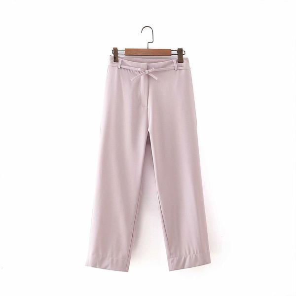 

2021 new dt 27680- autumn europe and the united states women's system with dark green pants female leisure trousers txwe, Black;white