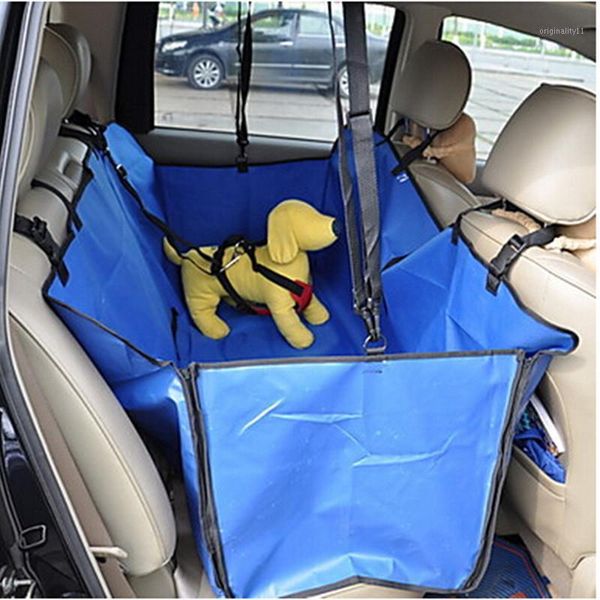 

car dog backseat cover rear row pad seat cover for back seat with mesh window anti-scratch anti-slip pet for car1