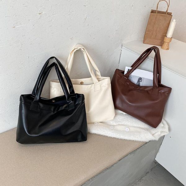 

large capacity shoulder messenger bag pu leather crossbody bags fashion casual women handbags totes bags clutch bag