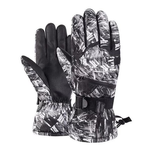 

ski gloves professional touch screen fleece winter warm snowboard ultralight waterproof motorcycle thermal snow
