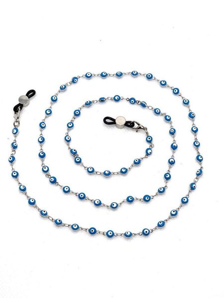 

luxury silver color mask chain sunglasses chain fashion non slip glasses chain men and women's glasses holder lanyards h bbykne