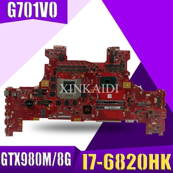 

asepcs g701vo motherboardwith -6820hk gtx980m/8g for asus rog g701vo g701v g701 lapmainboard motherboard test 100% ok