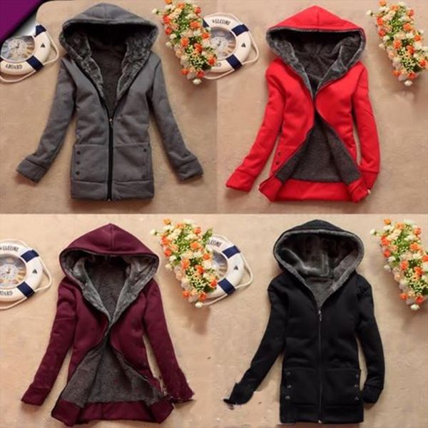 

women jacket hooded fur collar waist drawstring 2020 coat cotton parka medium long paragraph winter thick outwear, Black