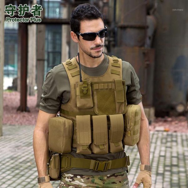 

outdoor bags protecto plus large capacity adjustable multifunction out door travel waterproof vest camouflage nylon tactics molle system ves