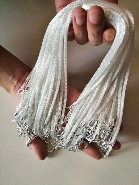 

new 925 sterling silver rope mesh snake chain lariat simple elegant necklace for women xmas gifts 4mm 18 inch fashion jewelry 2021, Golden;silver