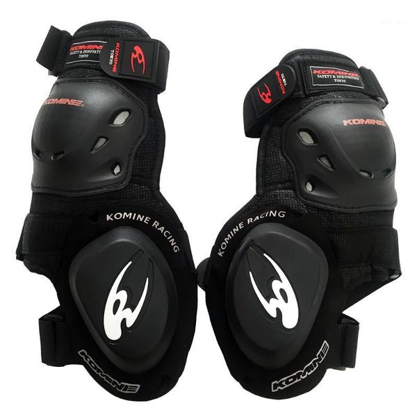 

komine sk625 motorcycle knee pads with slide block kneepad protection gear dh bike knee brace support black hard shell anti-fall1