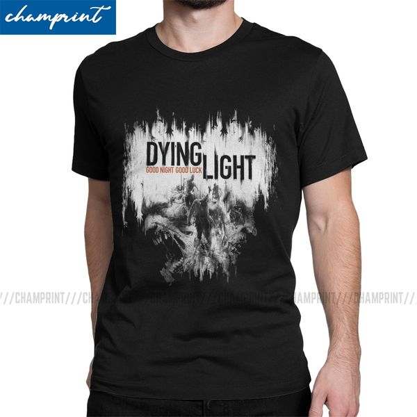 

novelty dying light zombie running game for round collar short sleeve gift clothing sport hooded sweatshirt hoodie men t shirt