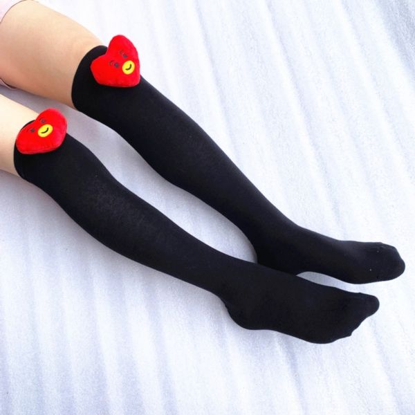 

tsynw btskpop высокий длинный tight ступая штаны stockingsstockings tightspure tight спорт мультфильм btskpop высоких длинные носки stocking, Black