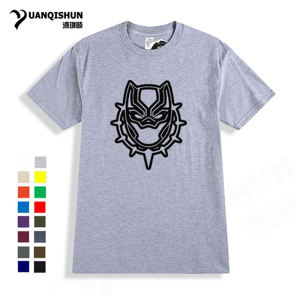 

sport boutique men t shirt wakanda forever superhero fashion movie print tshirt men casual short sleeve 16 colors cotton tee 3xl