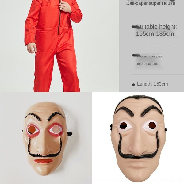 

xbvy7 halloween banknote house one clothingred one piece clown dali halloween banknote house dali mask costume mask piece clothingred clown