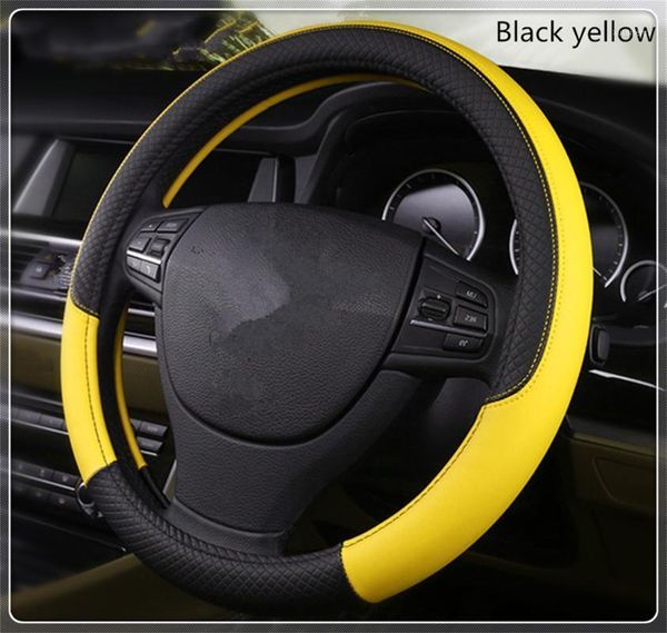 

37-38 cm diameter car parts steering wheel cover for 545i 530xi m5 m2 x6 335d m1 m-zero m6 640i 640d1