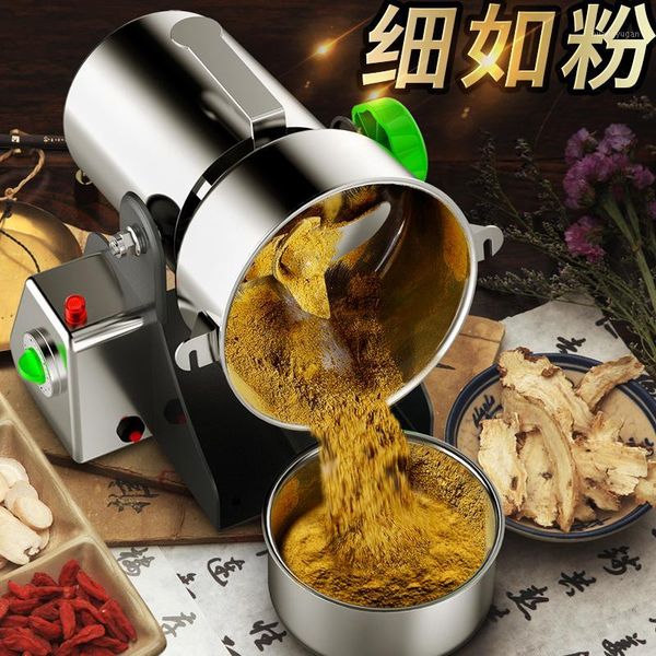 

home electric stainless steel mill for 800g cereal bean coffee grinder machine 2030w home electric auto coffee maker pulverizer1