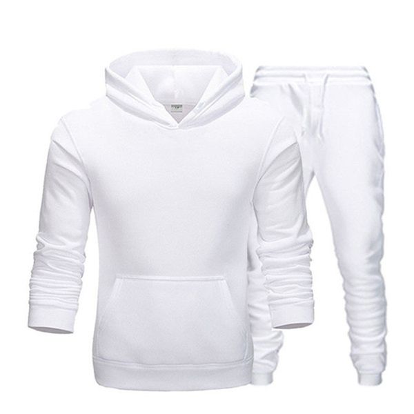 2021 Autumn Mens Tracksuit Men Sport Suit White Cheap Men Sweatshirt ...