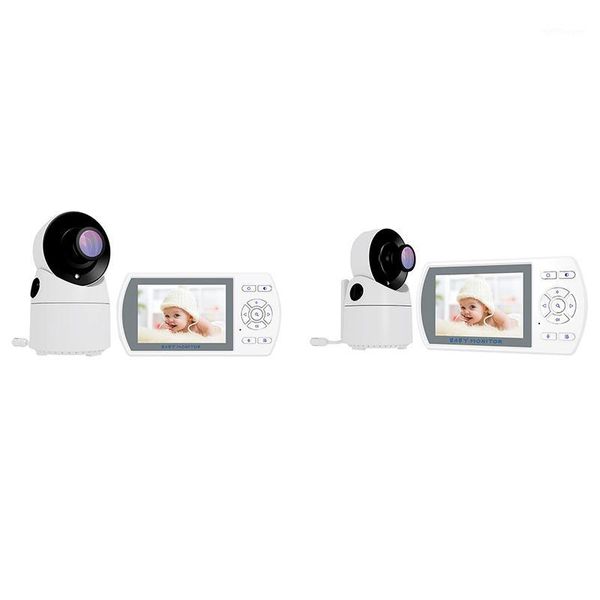 

box cameras 3.5 inch wireless tft lcd video baby monitor with night-vision real-time temperature two-way o 2x zoom 355 degree ptz wide-a1