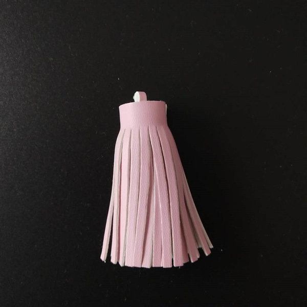 

10pcs mini faux leather tassel diy fringe keychain leather tassels caps straps diy jewelry making charms pendants craft tassels h qylczh