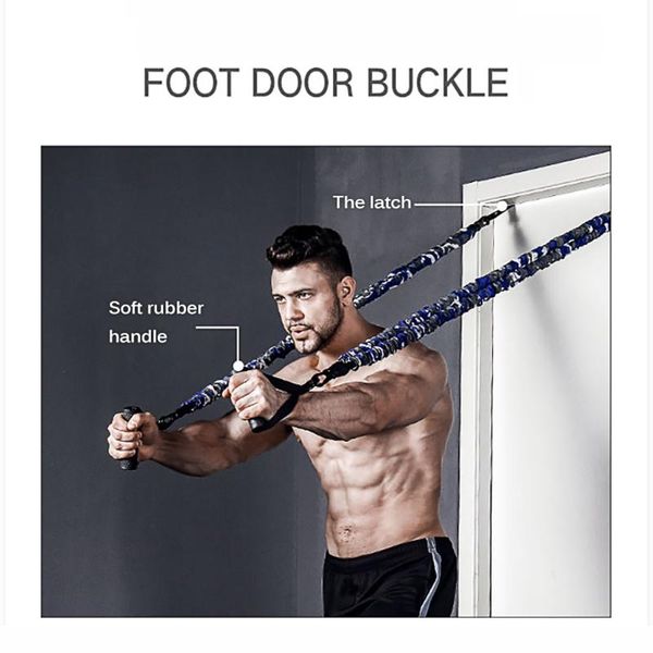 

resistance bands door anchor extra large to fit d-handle indoor home muscle training exercise sports equipment gym fitness