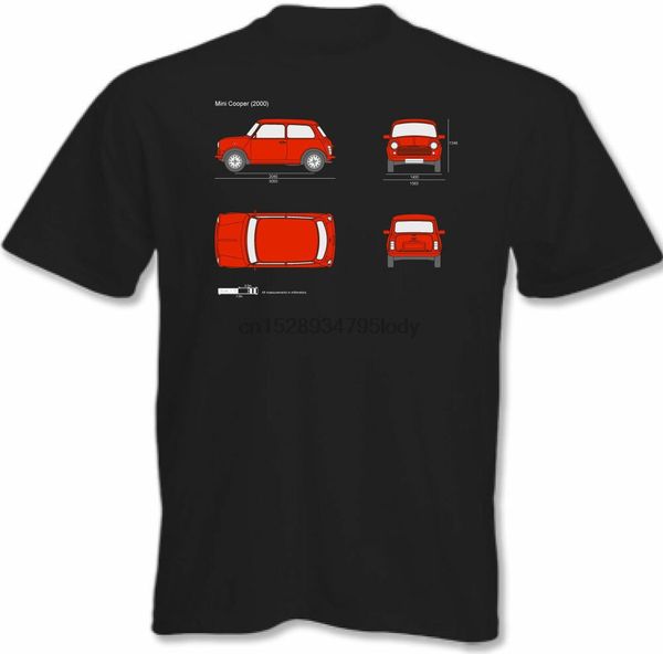 

mens mini cooper (2000) t-shirt - retro classic british john cooper works sport hooded sweatshirt hoodie
