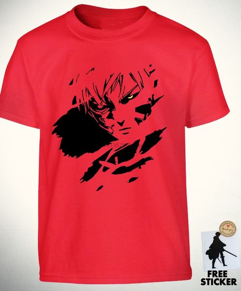 

one punch man genos saitama cool anime boys gift red teenager kids harajuku fashion sport sweatshirt hoodie t shirt