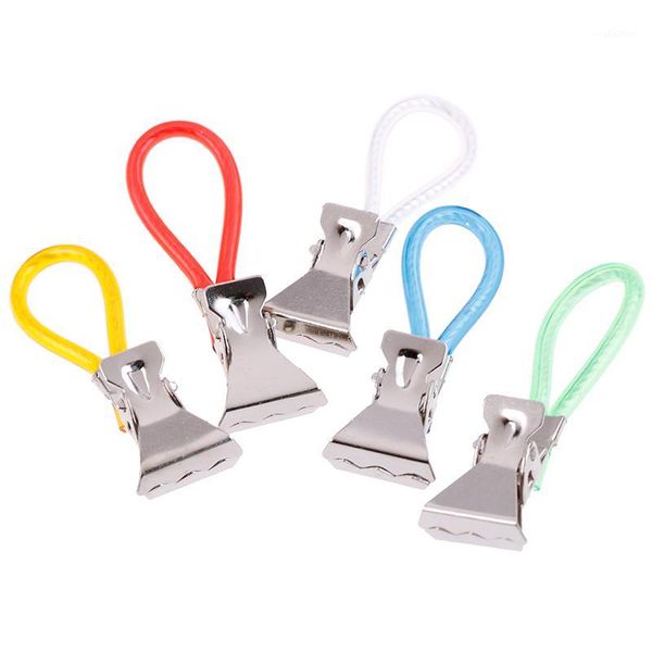 

hooks & rails 5pcs/lot towel hanging clips loops hand hangers clothes pegs1