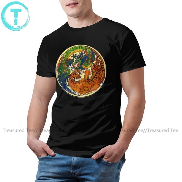 

tiger dragontiger yin yang awesome printed 100 cotton man 3xl short sleeves hoodie designers t shirts sweatshirt