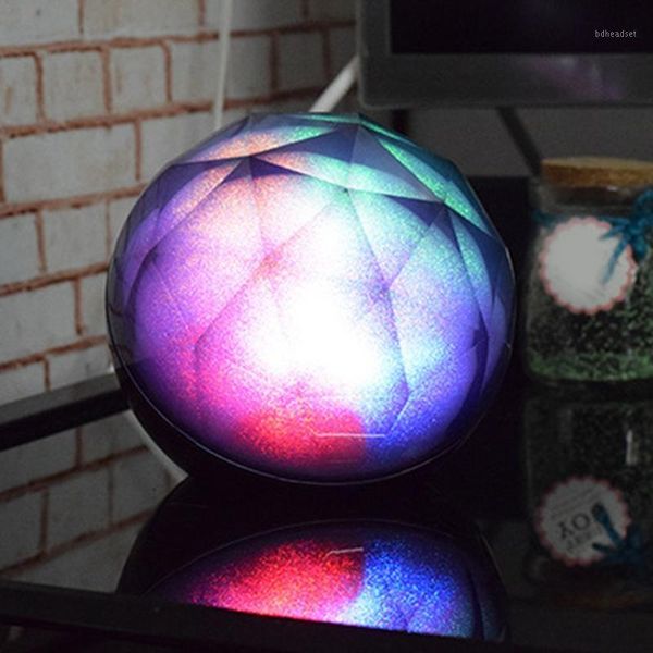 

bluetooth speaker colorful breathing light wireless speaker night light outdoor portable tf card small1