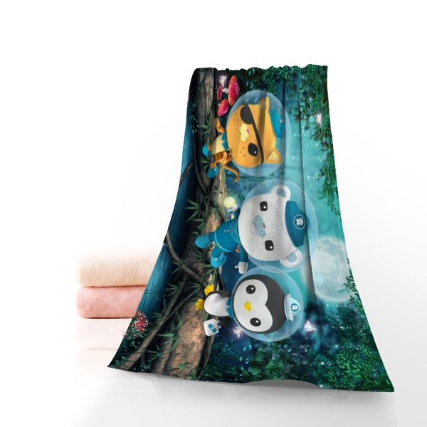 

anime octonauts towels microfiber fabric bath towels travelbeachfacetowel custom creative towel 35x75cm 70x140cm